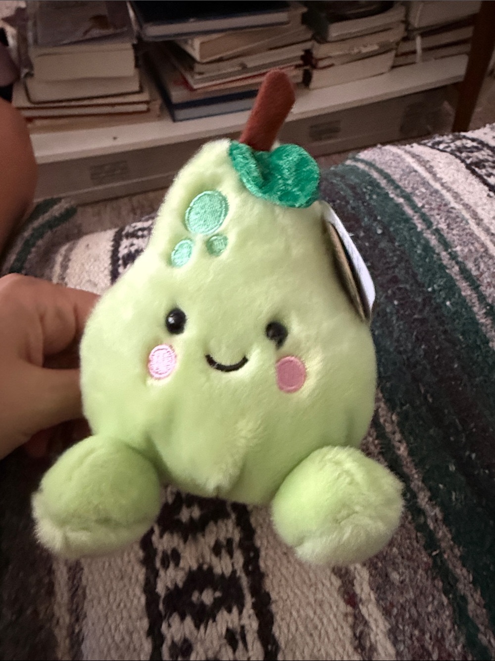 Brand new with tags - Aurora Palm Pals 4.5" Airy Avocado Adorable Plush